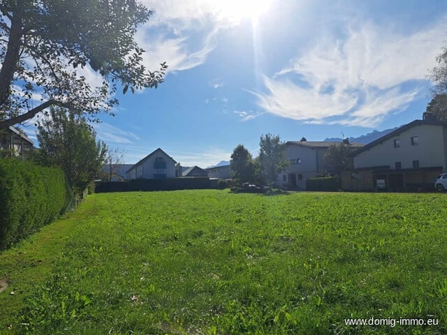 Perfektes Baugrundstück mit ca. 854m² in sonniger und ruhiger Lage in Feldkirch-Nofels!