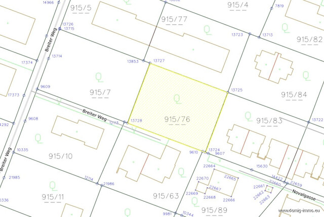 Perfektes Baugrundstück mit ca. 854m² in sonniger und ruhiger Lage in Feldkirch-Nofels!