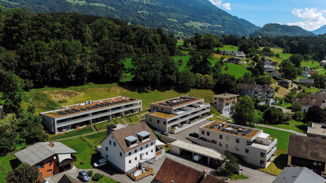 Wohnen auf der Sonnenseite: bezugsfertige 3-Zi-Wohnung Neubau