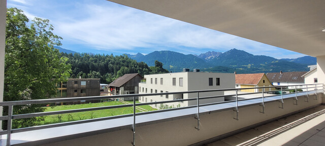 Wohnen auf der Sonnenseite: bezugsfertige 3-Zi-Wohnung Neubau