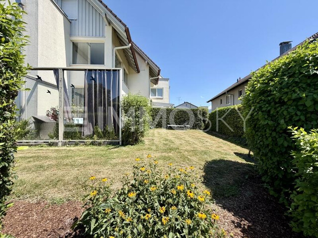 Helle Gartenwohnung in Schweiznähe - vermietet