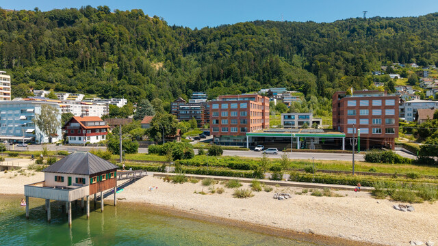 Wohnen in erster Reihe – moderne 2-Zimmer-Wohnung mit Bodenseeblick