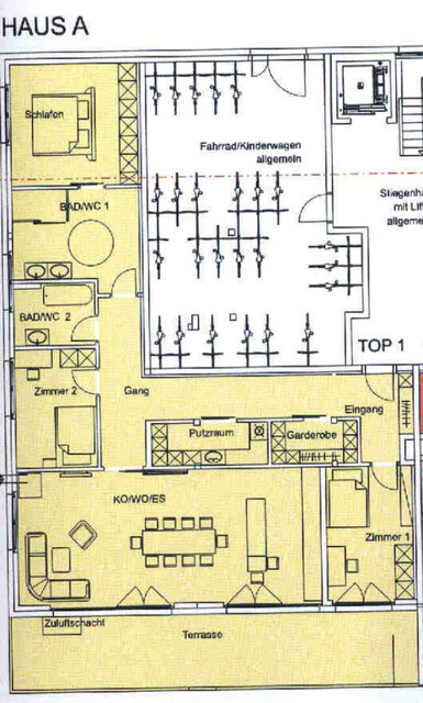 Lustenau: 136m² Wohnfläche und 240m² Terrassen- und Gartenfläche – hochwertig ausgestattete 4-Zimmer-Wohnung mit 2 Tiefgaragenplätzen