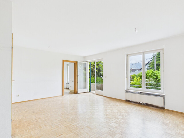 Gepflegte 3-Zimmer-Gartenwohnung mit Südwestausrichtung, Garage und großem Kellerabteil in Feldkirch-Tisis