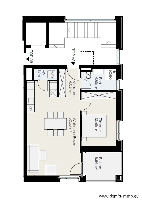 Ihr neues Zuhause in Rankweil – Erstbezug mit hochwertiger Ausstattung | Haus A - TOP 8
