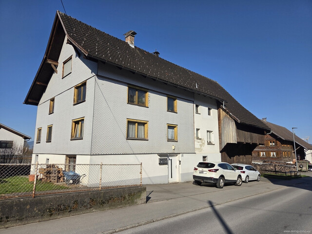 Dornbirn: Bau-Projektgrundstück mit erheblichem Entwicklungspotenzial in attraktiver Lage mit 1948m²