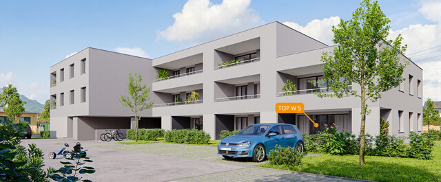 3-Zi-Gartenwohnung TOP 5 in Rankweil-Brederis, Korngasse 5