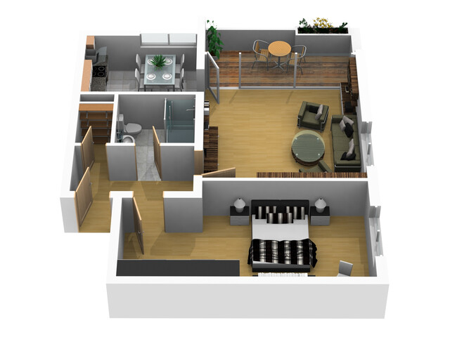 neu renovierte 2 Zi.-Wohnung