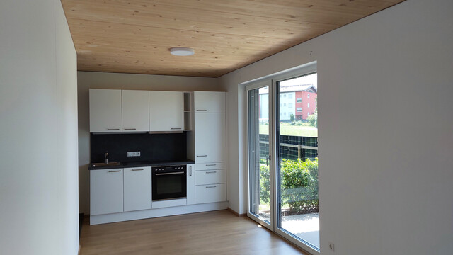 Neubau 1,5-Zimmer-Apartment im Erdgeschoss mit Relax-Terrasse in Top Lage nähe Messepark in Dornbirn