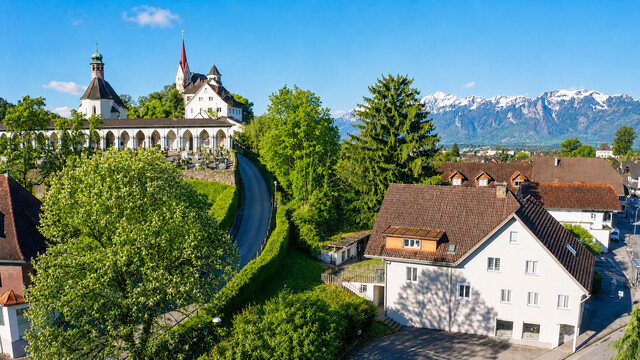 Wohnen am Aufgang zur Basilika Rankweil - Exklusive 2 Zimmer Architektenwohnungen in Kleinwohnanlage 