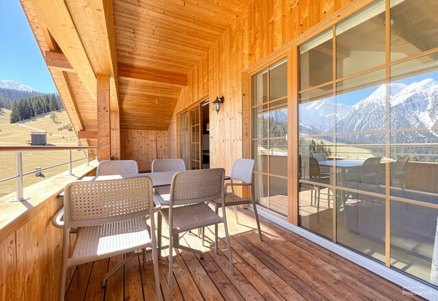 Ski-in/Ski-out-Panoramawohnung mit eigener Sauna – 104,87 m² für bis zu 8 Personen