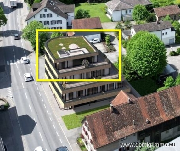 NEUBAU: Hochwertig ausgestattetes Penthouse mit 139m² Wohnfläche und 2 Teifgaragenplätze in Götzis!