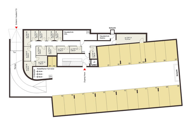 Helle 3-Zimmer-Terrassenwohnung | A12