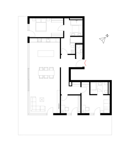 Exklusives Design‑Penthouse mit Bergblick!