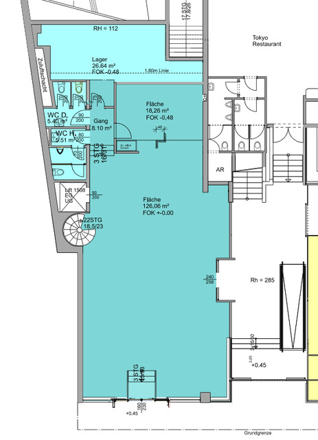 Interessante Verkaufsfläche im Kaufhaus GWL - "Top-Lage"  im Zentrum von Bregenz 