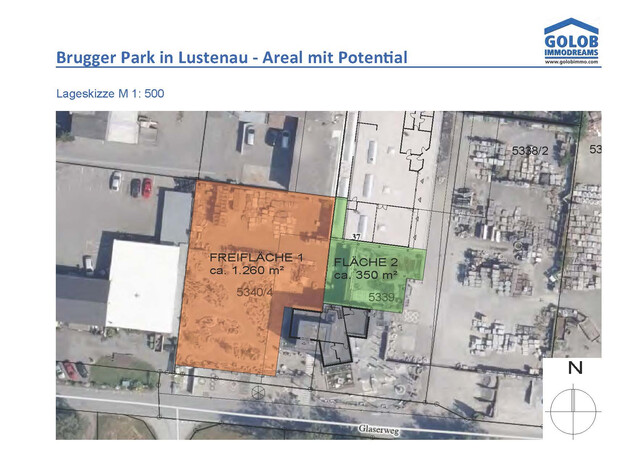 Repräsentative Frei- und Lagerflächen in Top-Lage!