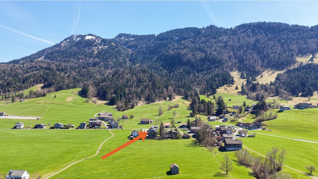 Andelsbuch | Wohnen auf zwei Ebenen mit beeindruckendem Panorama