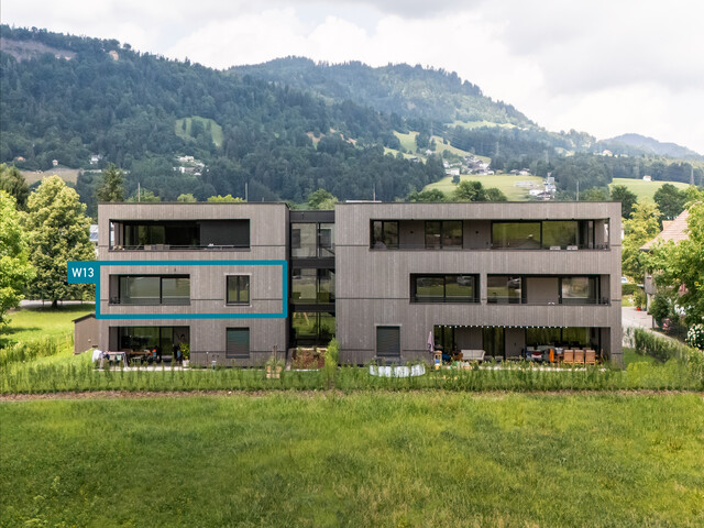 Wohnen in bevorzugter Lage! 4-Zimmer-Terrassenwohnung W13 in Wolfurt!