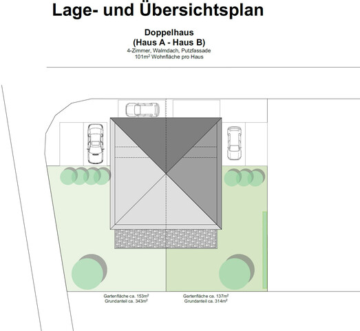 Doppelhaus in Planung
