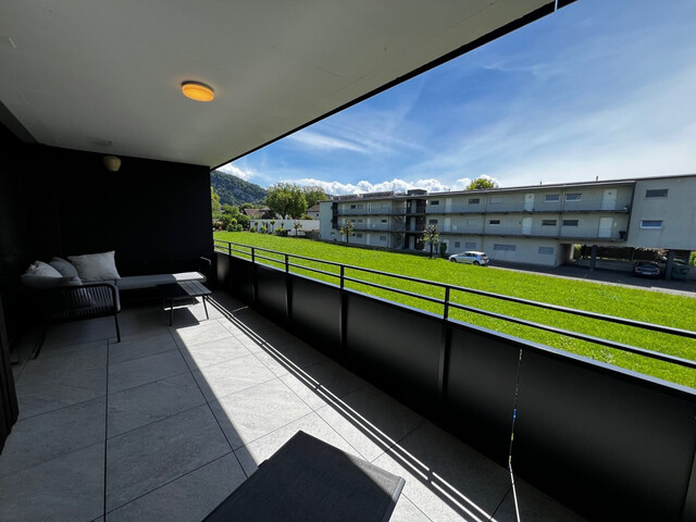 Exklusive 2-Zimmer-Wohnung mit großem Balkon und Top-Lage in Götzis