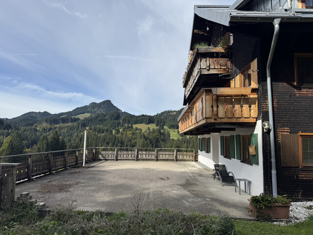 3-Zimmer-Wohnung in historischen Haus in Riezlern