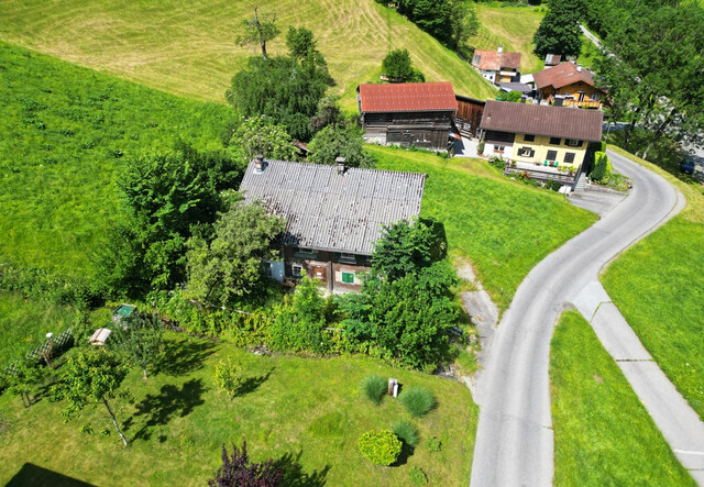 VERKAUFT: Grundstück inmitten der alpinen Kulisse 
des Montafons