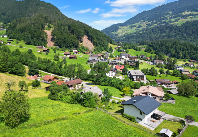 VERKAUFT: Grundstück inmitten der alpinen Kulisse 
des Montafons