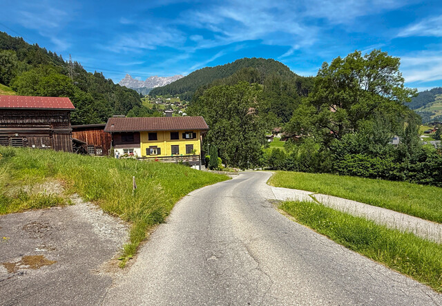 VERKAUFT: Grundstück inmitten der alpinen Kulisse 
des Montafons
