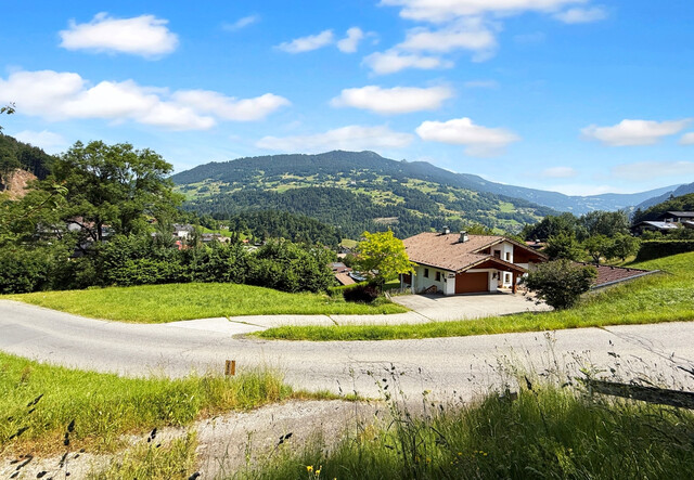 VERKAUFT: Grundstück inmitten der alpinen Kulisse 
des Montafons