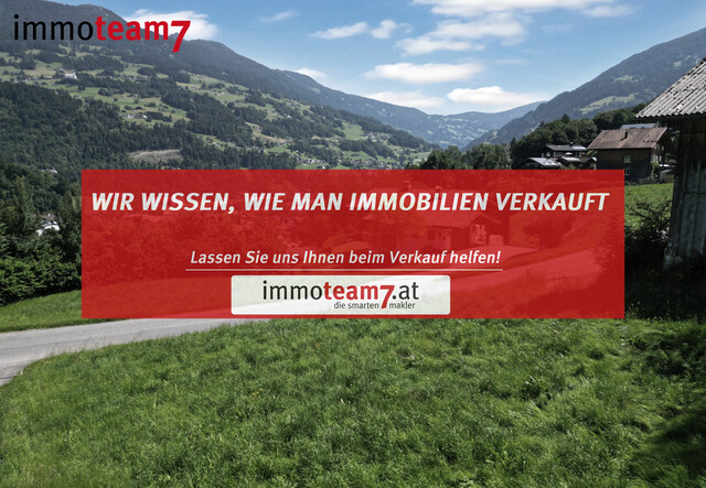 VERKAUFT: Grundstück inmitten der alpinen Kulisse 
des Montafons