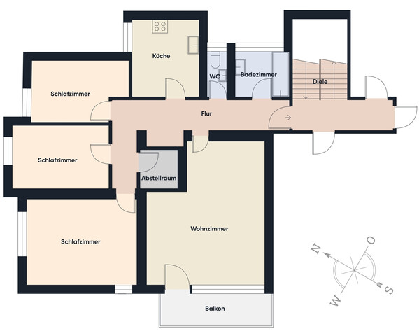Ihre neue Eckwohnung in Bregenz – Gemütlich, ruhig, gut gelegen