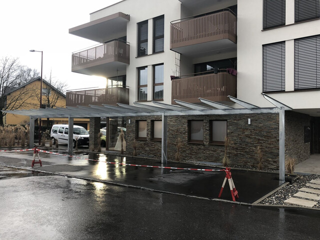 Tiefgaragenparkplätze und Carports für KFZs in Götzis / Nähe Garnmarkt zu VERMIETEN