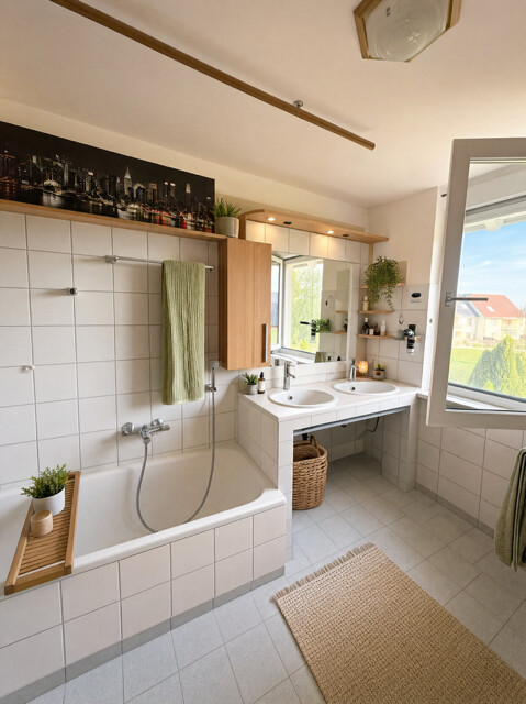 Geräumiges Reihenhaus in bester Sonnenlage, Lustenau, Balkon, Terrasse, Garten, 2 Garagenplätze, Keller und Fahrradabstellraum