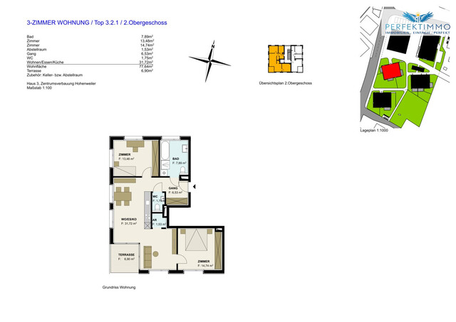 3 Zimmer Wohnung in Hohenweiler - Neubau!