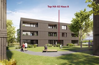 Top HA-02  |  Feine 2-Zimmer-Garten-Wohnung Gisingen-Kapfstraße 56 - jetzt für SIE bezugsfertig - zu verkaufen!