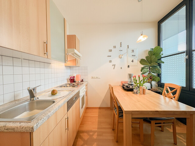 Pauschalmiete - Möblierte 1,5-Zimmer-Stadtwohnung inkl. TG