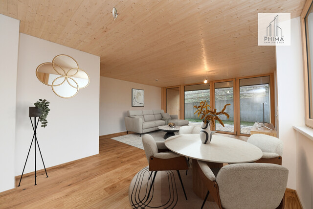 Familienfreundliche 4-Zimmer-Gartenwohnung