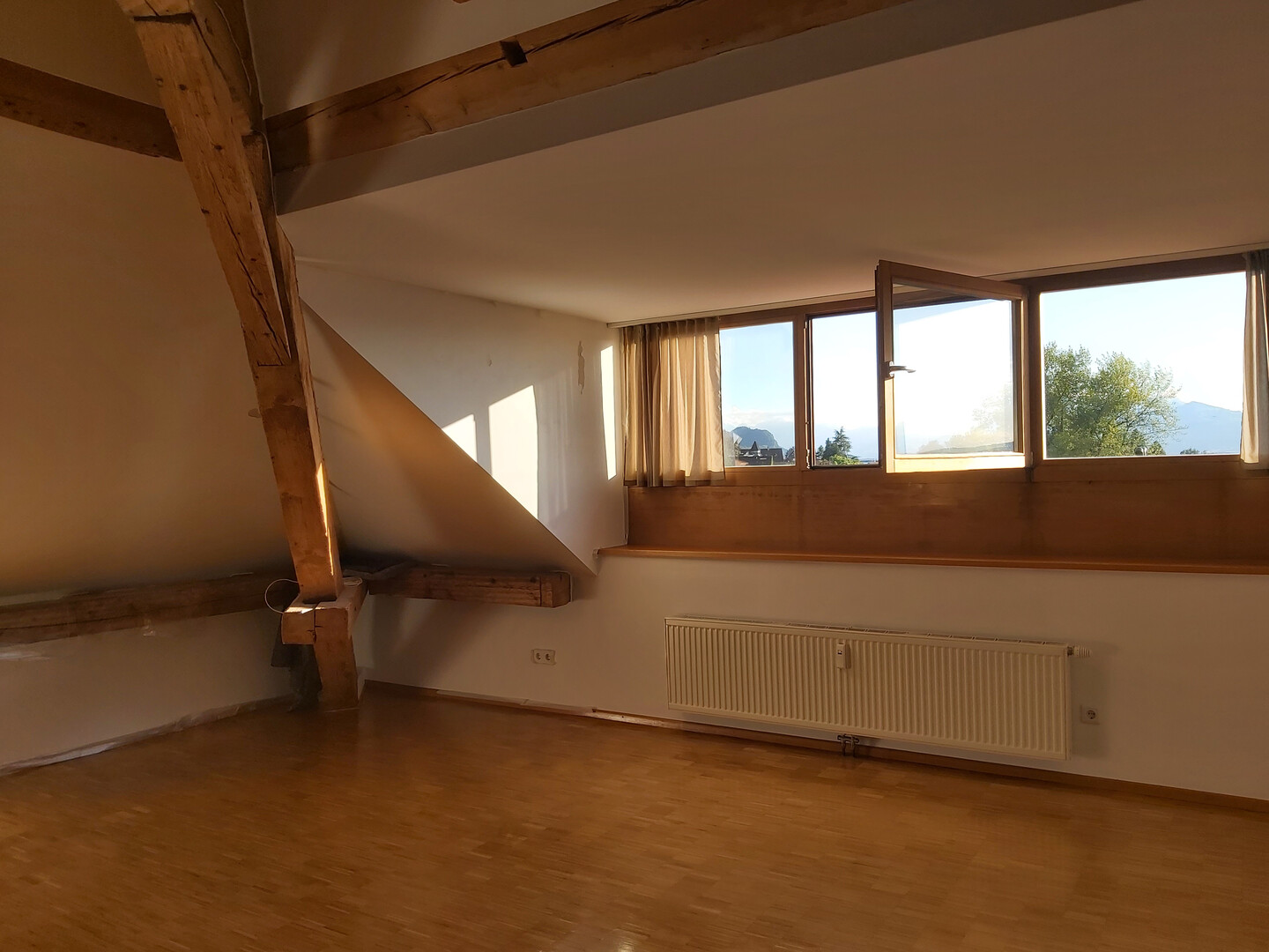 Schöne Dachwohnung in Dornbirn Oberdorf, 2 ½ Zimmer, mit Gemeinschaftsgarten