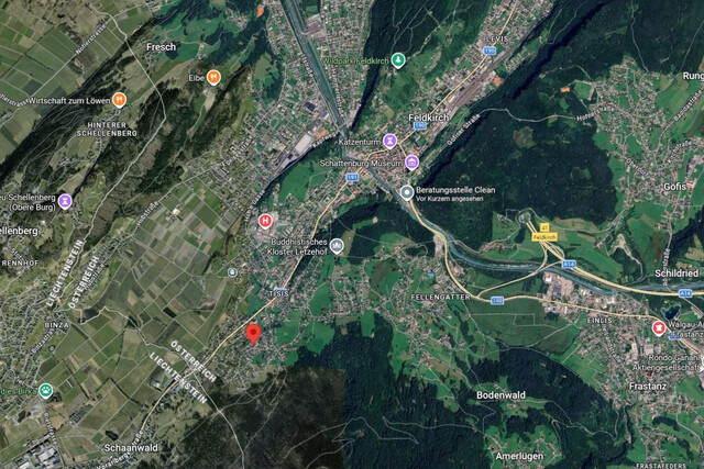 Flexibel nutzbare 4 Zimmer Wohnung mit Bergblick, Balkon und Garage in Feldkirch