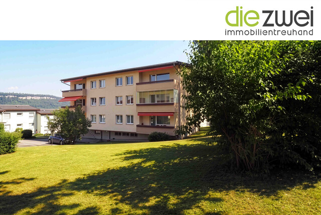 Flexibel nutzbare 4 Zimmer Wohnung mit Bergblick, Balkon und Garage in Feldkirch