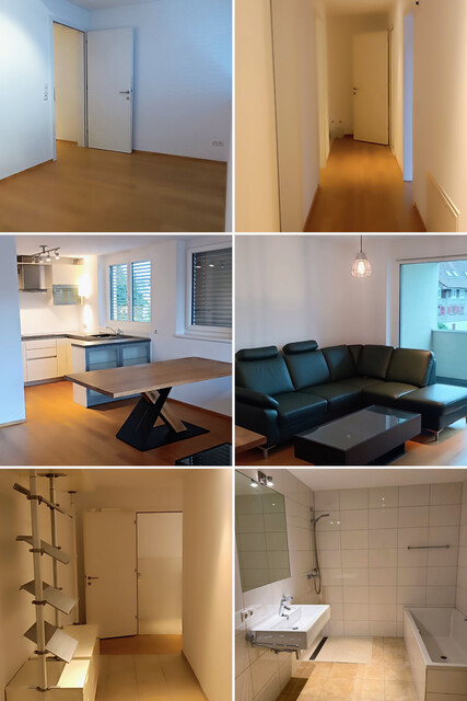  Zentrumsnahe 3-Zimmer-Wohnung in Hard – mit Balkon, Tiefgarage & Teilmöblierung