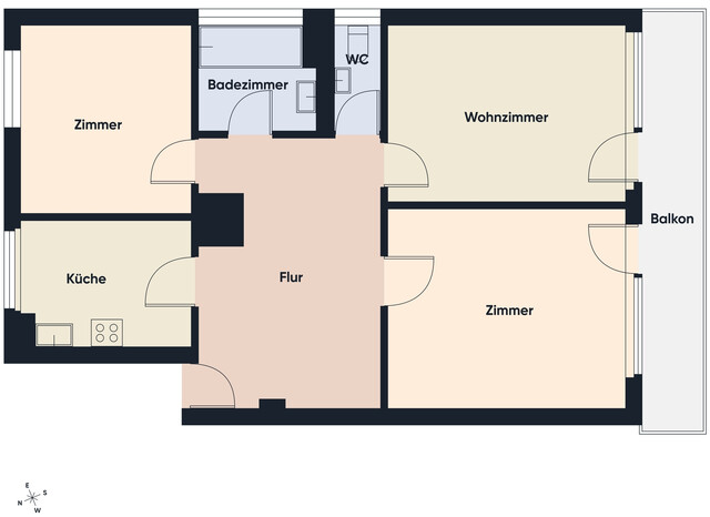 Zentral gelegen und voller Wohnqualität – Ihr neues Zuhause wartet