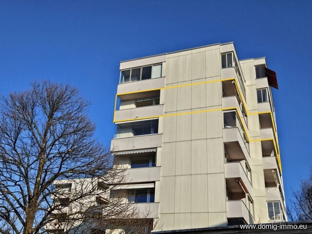 Zentral wohnen mit Weitblick – Großzügige 4,5-Zimmer-Wohnung mit drei Balkonen und Alpenpanorama