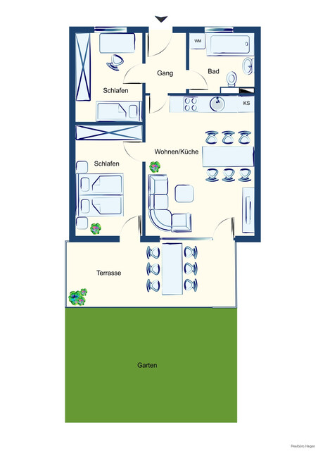 PROVISIONSFREIE Moderne 3-Zimmer-GARTENWOHNUNG in Dornbirn/Hatlerdorf