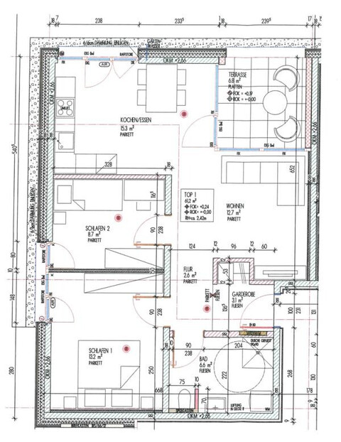 Gemütliche 3-Zimmerwohnung in ruhiger Wohnlage in Dornbirn  zu vermieten