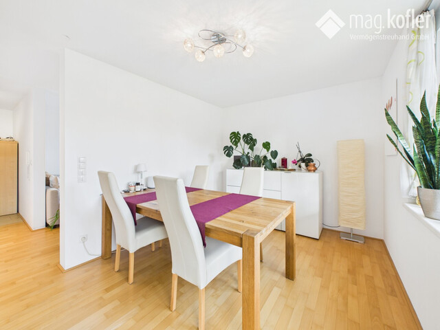 Zentral gelegene 2-Zimmer-Wohnung mit Bergsicht und Tiefgaragenstellplatz in Dornbirn