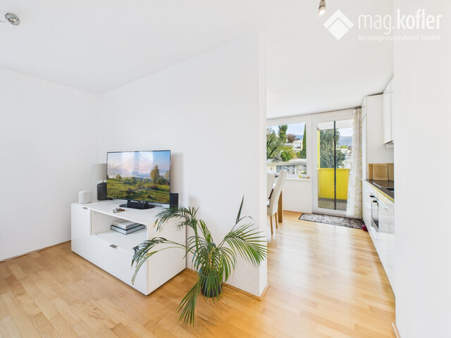 Zentral gelegene 2-Zimmer-Wohnung mit Bergsicht und Tiefgaragenstellplatz in Dornbirn