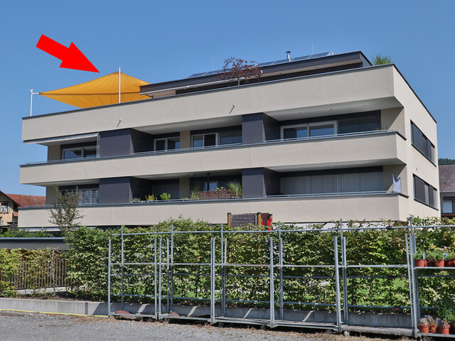 Penthouse mit riesiger Dachterrrasse