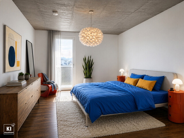 Rasch bezugsfertig: 4-Zi-Dachgeschosswohnung mit Balkon