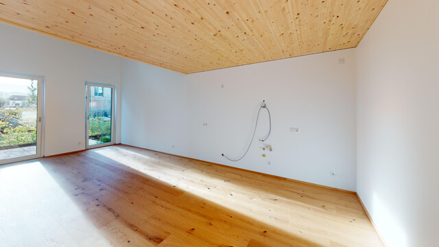 🆕 Wohnen oder arbeiten? Beides: 80 m² auf 2 Geschossen mit Garten in Hard